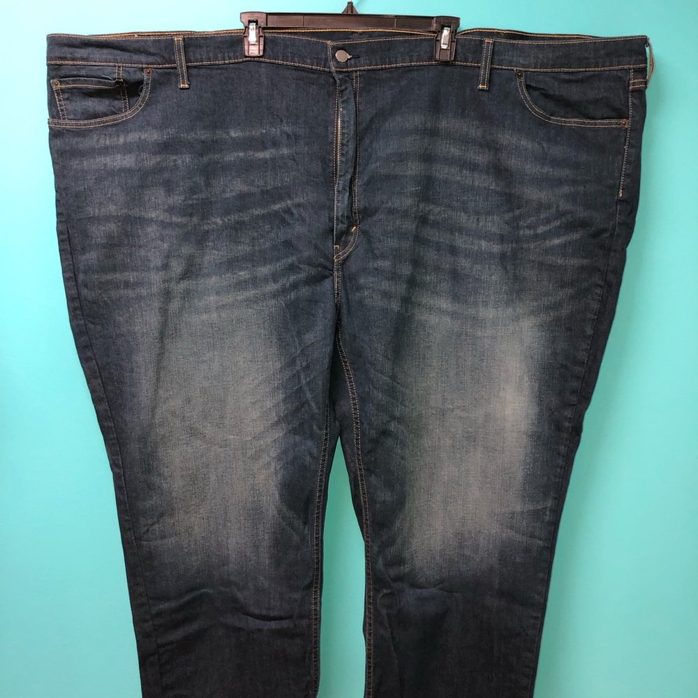 Levi Jeans 541 Mens 66” x 30” on the label but measures a 28” inseam. No stains. - Picture 5 of 7
